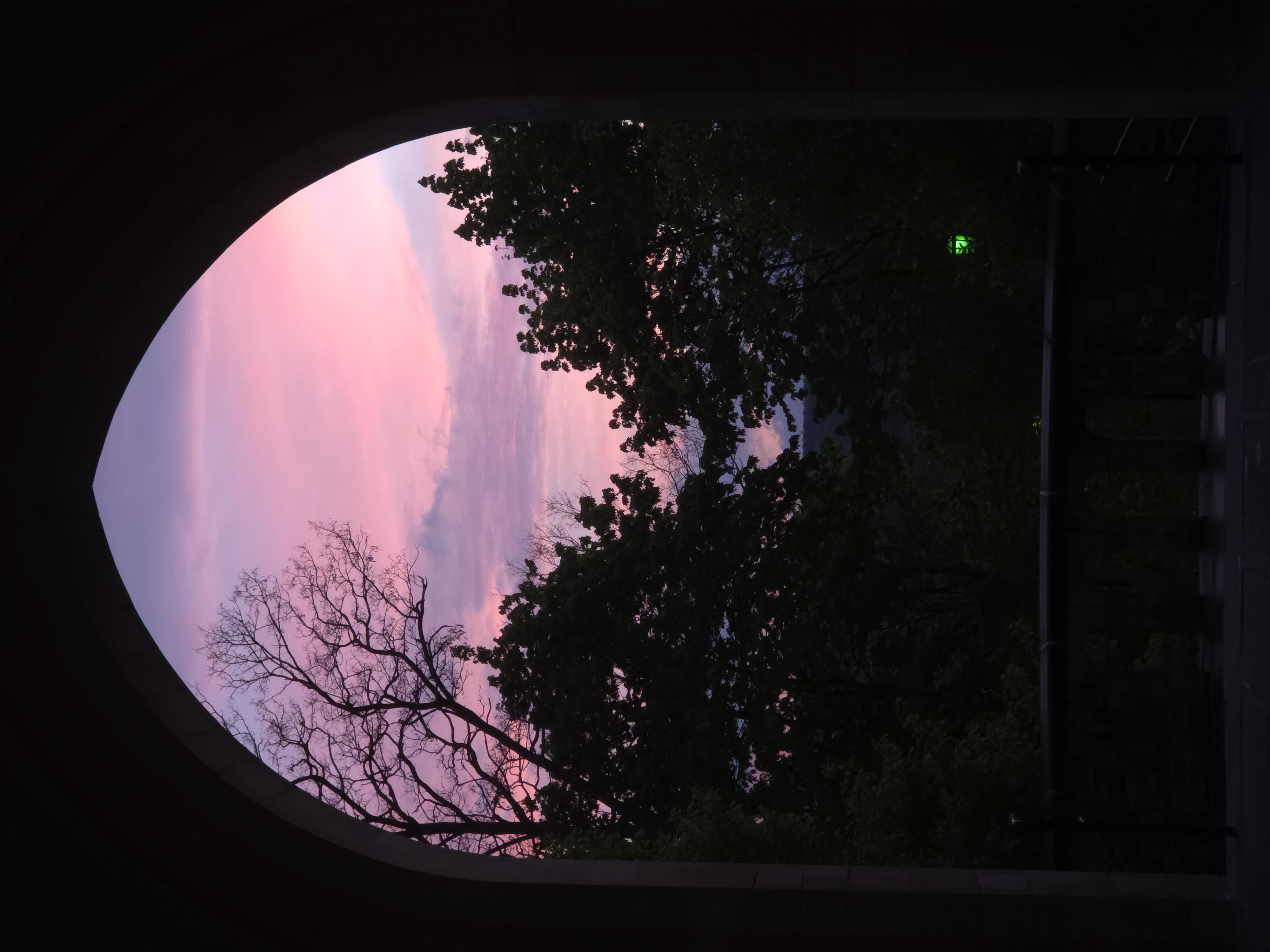 McGraw Tower at Sunset