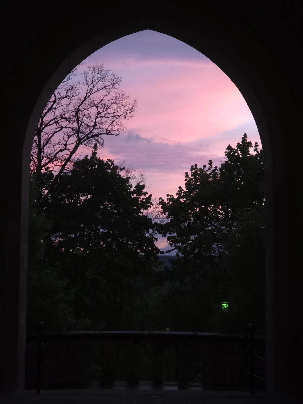 McGraw Tower at Sunset