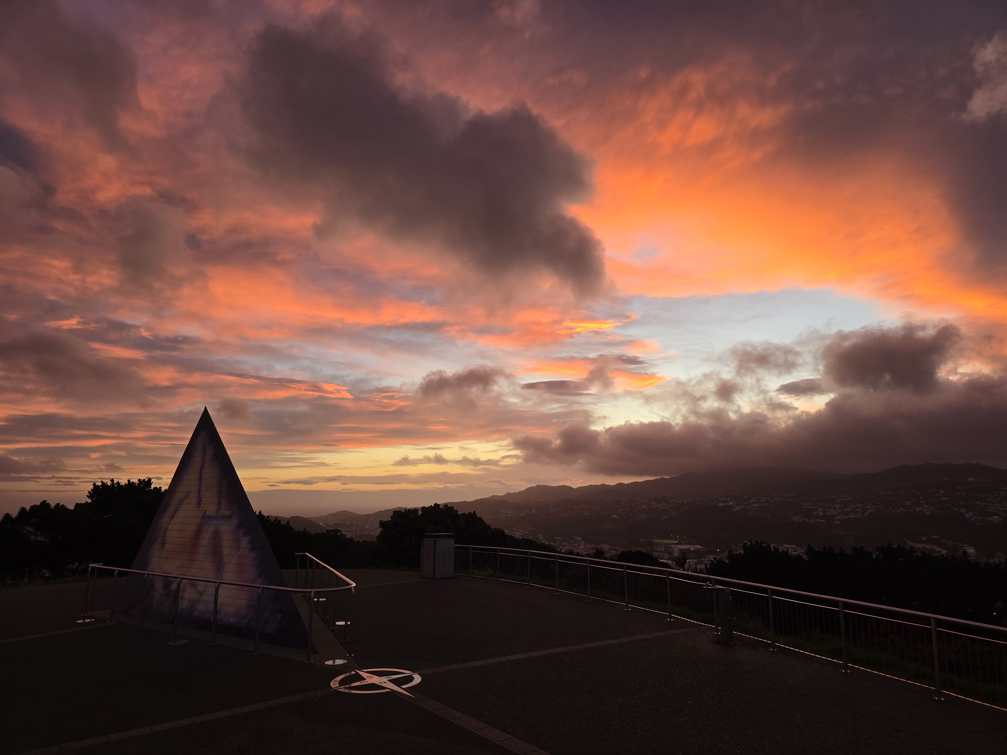 Sunset from Mount Victoria