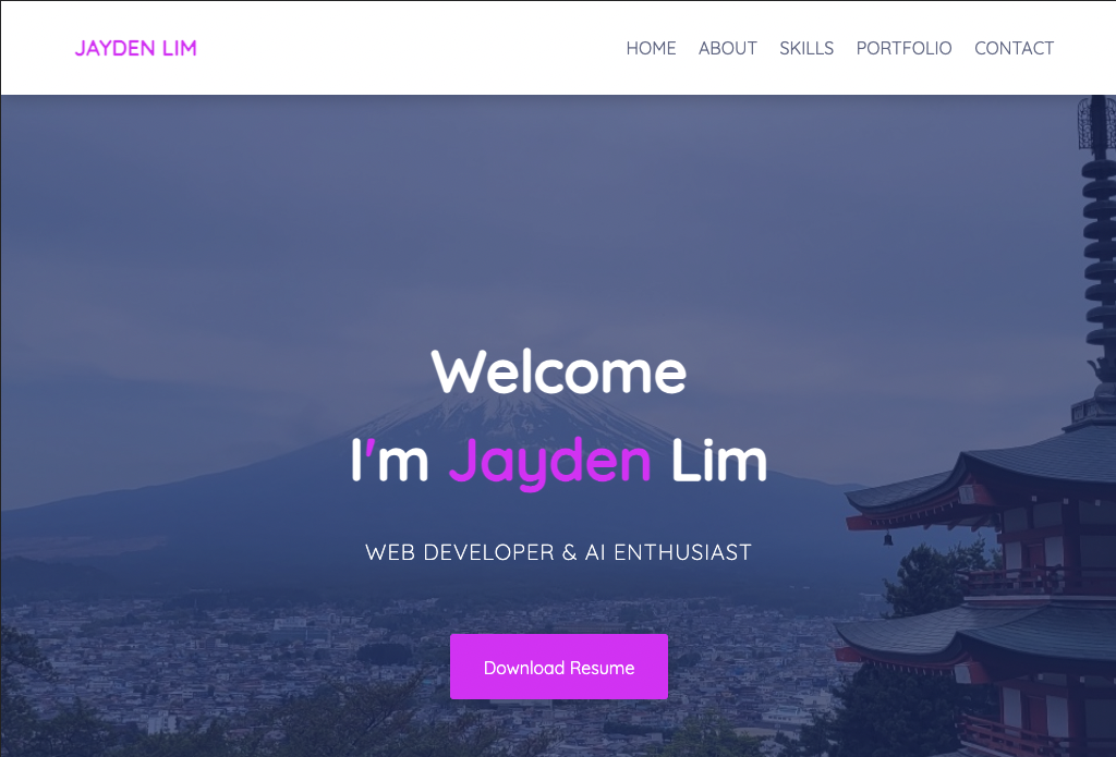 Personal Website